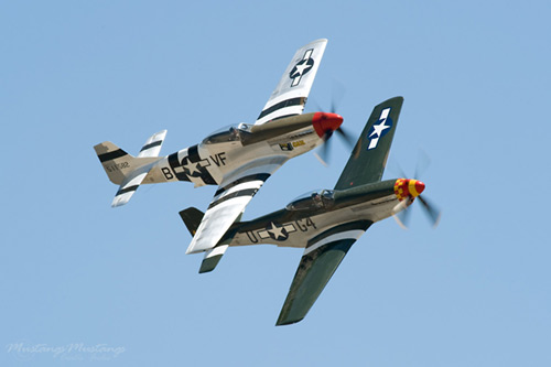 P-51 Mustang at Chino 2008