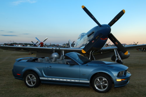 P-51 Mustang at Oshkosh 2005