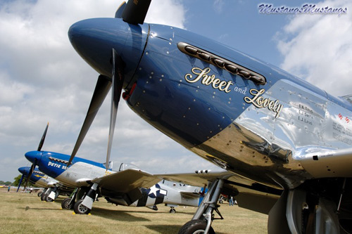P-51 Mustang at Oshkosh 2006