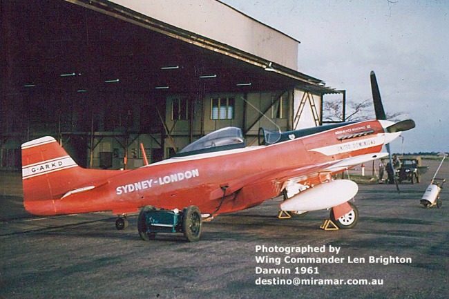 P-51 Survivor A68-005 G-ARKD